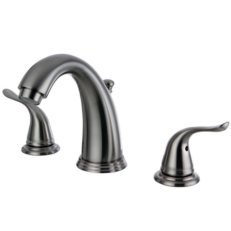 KINGSTON BRASS 8" Widespread Bathroom Faucet, Brushed Nickel KB2988YL